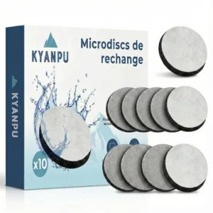 Lot de 10 disques filtrants compatibles Brita MicroDisc recharge gourde Kyanpu