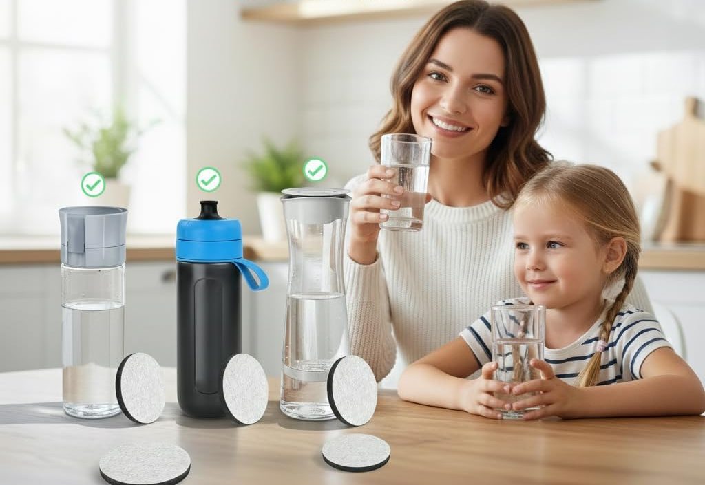 Pack de 10 Disques Filtrants Kyanpu – Compatible Brita MicroDisc (Gourde & Carafe) – Image 2