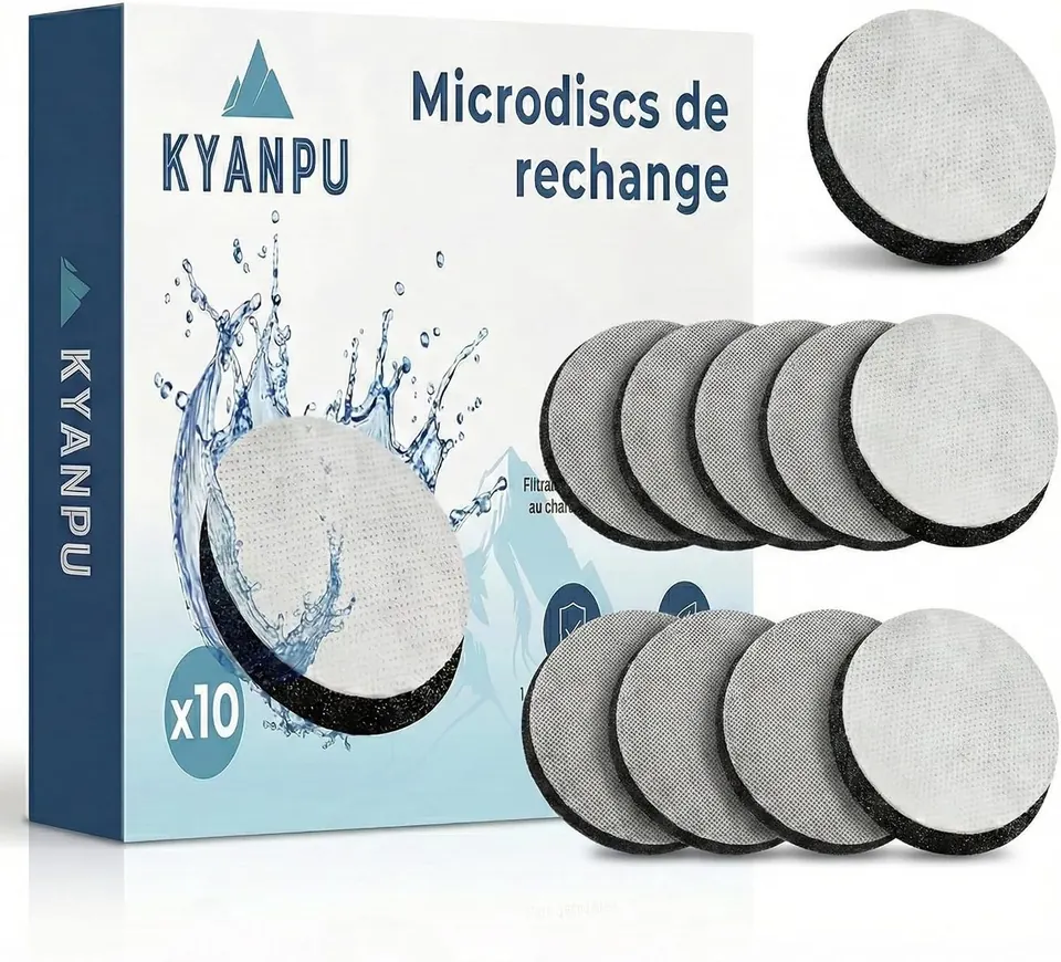 Lot de 10 disques filtrants Kyanpu compatibles MicroDisc